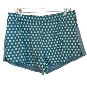 Fair Harbor Womens Size XL Atlantique Athletic Shorts Moon Dot Green